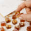 I Love Uju Almond Pure Honey Gummies, 100g on the table