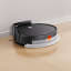 Xiaomi E5 Robot Vacuum Cleaner - Black on wooden floor
