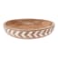 Humble & Mash White Carved Wooden Bowl, 29.5cm