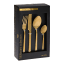 Excellent Houseware Gold Cutlery Set, 16-Piece packaging