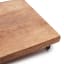 H & S Collection Wooden Footed Serving Tray, 49cm