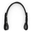 Porter Leather Strap in Black angle