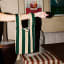 Porter Emerald & Stone Striped Maxi Shopper showing scale
