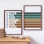 Amaranto Collection A3 Self-Affirmations Unframed Print, Set of 2 - Autumn on the wall