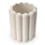 Alkaline Ribbed Toothbrush Holder - Sand