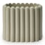 Alkaline Dual Ribbed Toothbrush Holder - Laurel Green 