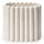 Alkaline Dual Ribbed Toothbrush Holder - Sand