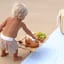 Sunnylife Le Weekend Portable Picnic Table on beach sand