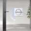 Ecovacs Winbot W2 Smart Window Cleaner showing movement on a window