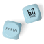 Gentlemens Hardware Exercise Dice, Set of 2 angle