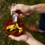 Gentlemens Hardware Mini Fork Multi-Tool in a bowl with food