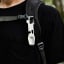 Gentlemens Hardware Mini Fork Multi-Tool hooked on a backpack