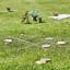 Moments Of Play Noughts and Crosses on the lawn