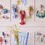 Studio ROOF Lobster Wall Decoration on the wall with other designs