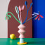 Studio ROOF Juliet's Field Bouquet in a vase
