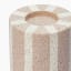 Thread Office Stripe Tealight Candle Holder - Tall detail view
