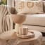 Thread Office Stripe Tealight Candle Holder