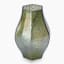 Thread Office Green Soda Glass Vase - Angled View