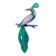 Studio ROOF Paradise Bird Fiji Wall Decoration