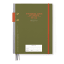 Designworks Ink Standard Issue Planner Notebook - Army Green & Chili