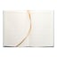 Designworks Ink Suedette Hardcover Journal - Blue detail of the pages