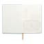 Designworks Ink Suedette Hardcover Journal - Blue detail of the pages