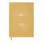 Designworks Ink Suedette Hardcover Journal - Ochre