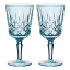 Nachtmann Lead-Free Crystal Noblesse Cocktail Glasses, Set of 2 - Aqua