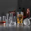 Spiegelau Lounge Crystal Shot Glasses, Set of 4 with other glasses