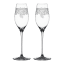 Spiegelau Arabesque Crystal Champagne Glasses, Set of 2