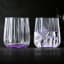 Spiegelau Lifestyle Crystal Whiskey Tumblers, Set of 2 - Lilac on the table