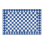Tavola Checkerboard Placemats, Set of 6 - Navy Blue