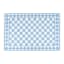 Tavola Checkerboard Placemats, Set of 6 - Light Blue