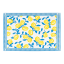 Tavola Blue & Yellow Lemon Placemats, Set of 6