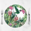 Skoert Protea Disposable Placemats, Pack of 25 on the table with cutlery