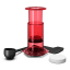AeroPress Clear Red Coffee Maker