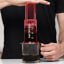 AeroPress Clear Red Coffee Maker coffee being made into coffee cup