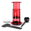 AeroPress Clear Red Coffee Maker