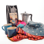 Bings Bru Blend Coffee Beans - 1kg with mugs and moka pot