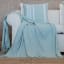 Aranda Eggshell Melody Throw, 150cm x 200cm on the couch
