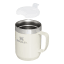 Stanley The Legendary Camp Mug, 230ml - Cream Gloss with open lid