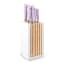 Wusthof Classic Colours Knife Block Set, 8-Piece - Purple Yam