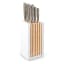 Wusthof Classic Colours Knife Block Set, 8-Piece - Velvet Oyster