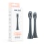 Ordo Sonic Brush Head, Pack of 2 - Charcoal Grey 