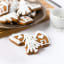 Harck & Heart Gingerbread Festive Village, 160g on the table
