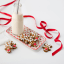 Harck & Heart Gingerbread Red-Nosed Reindeer, 160g on the table