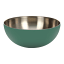 Excellent Houseware Stainless Steel Mixing Bowl, 24cm - Dark Green