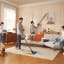 Dreame R20 Cordless Stick Vacuum Cleaner, 570W - Silver different funtions in use