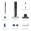 Dreame H12 Pro Wet & Dry Cordless Vacuum Cleaner, 1400W detail of the accessories