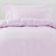 Linen House Lilac Jagger Duvet Cover Set - Double detail
